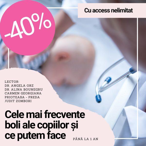 Cele mai frecvente boli ale copiilor până la 1 an și ce putem face