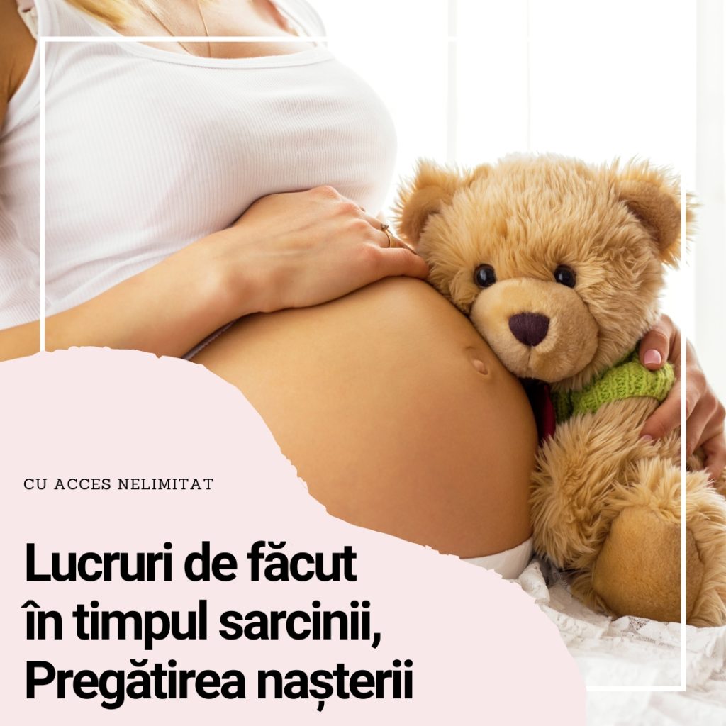 Lucruri de făcut în timpul sarcinii, Pregătirea pentru naștere - curs online