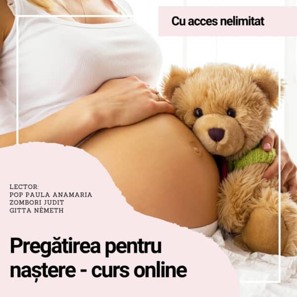 pregătirea pentru naștere curs online - nelimitat