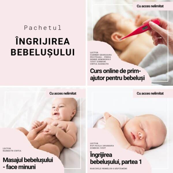 Pachetul Îngrijirea bebelușului