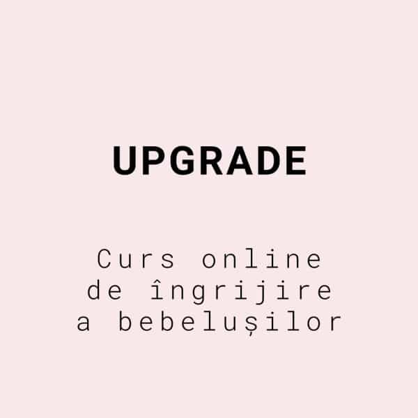 Upgrade - Curs online de îngrijire a bebelușilor